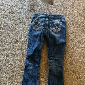 Size 26 silver jeans